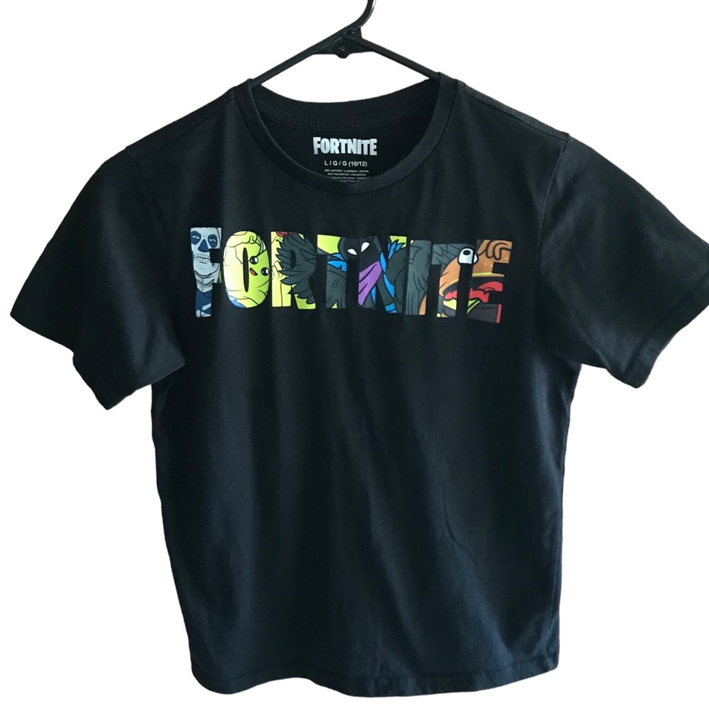 Fortnite Black T-Shirt Youth